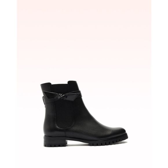 Alexandre Birman Clarita Rain Waterproof Black Bootie - Picture 2 of 12